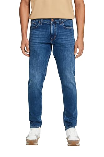 ESPRIT Herren 993ee2b325 Jeans, 902/Blue Medium Wash, 33W / 30L EU von ESPRIT