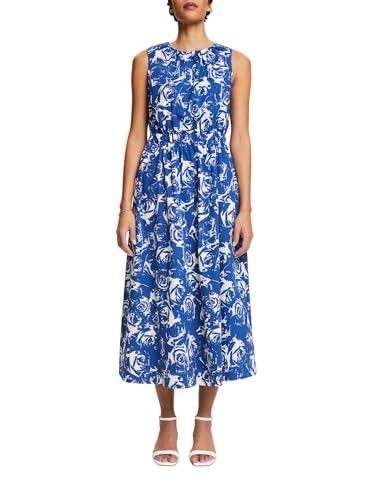 ESPRIT Damen 024ee1e324 Kleid, 411/Bright Blue 2, M von ESPRIT
