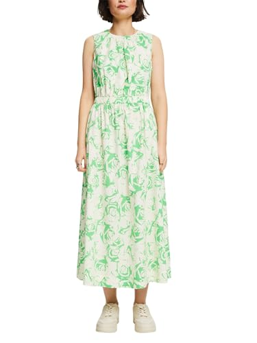 ESPRIT Damen 024ee1e324 Kleid, 323/Citrus Green 4, M von ESPRIT