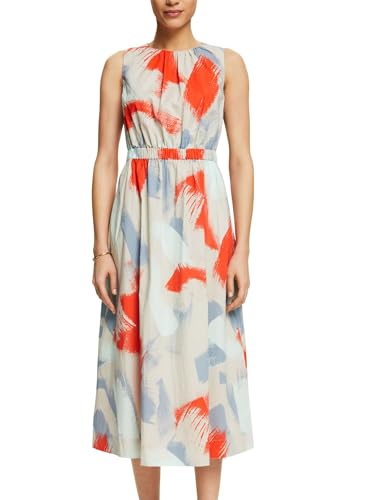 ESPRIT Damen 024ee1e324 Kleid, 290/Light Beige, L von ESPRIT