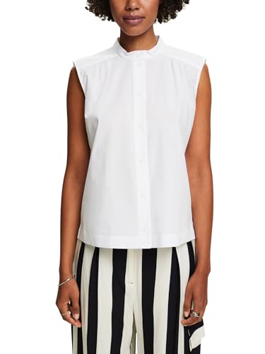 ESPRIT Damen 044ee1f340 Bluse, 100/White, XX-Large von ESPRIT