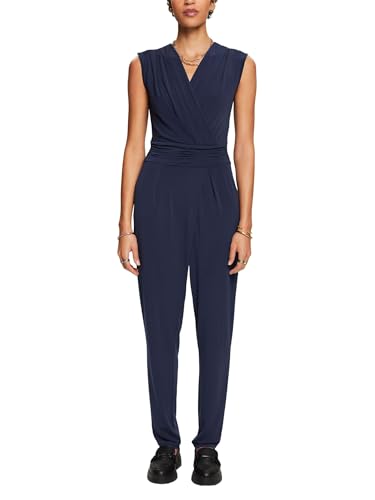 ESPRIT Ärmelloser Jumpsuit mit V-Ausschnitt von ESPRIT