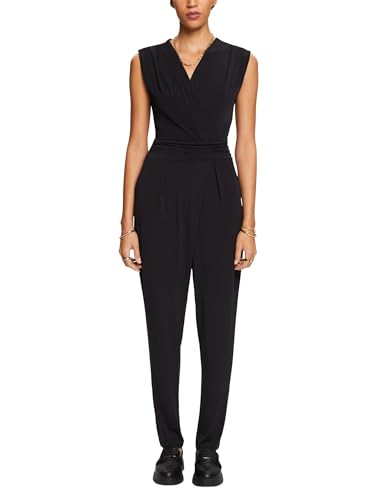 ESPRIT Damen 994ee1l302 Overalls, 001/Black, 48 von ESPRIT