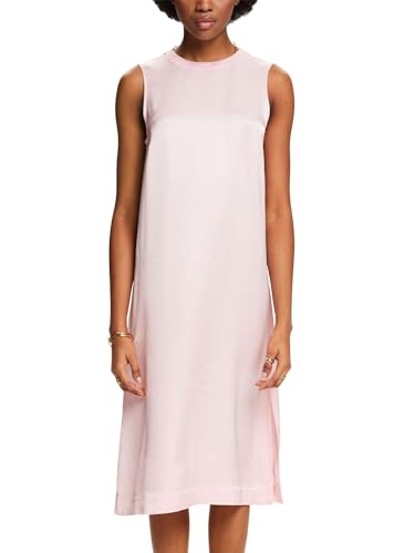 ESPRIT Damen 034ee1e333 Kleid, 695/Pastel Pink, Large von ESPRIT
