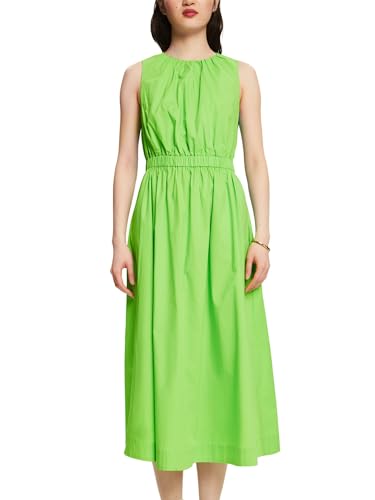 ESPRIT Damen 024ee1e317 Kleid, 320/Citrus Green, L von ESPRIT