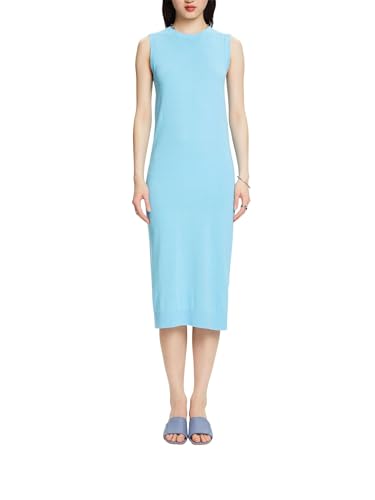 ESPRIT Damen 044ee1e303 Kleid, 480/Light Turquois, XXL von ESPRIT