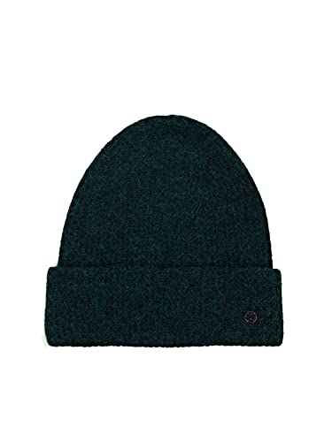 ESPRIT Damen 101EA1P309 Winter-Hut, 375/DARK Teal Green, 1SIZE von edc by Esprit