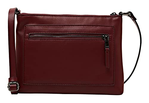 ESPRIT Damen 102EA1O326 Tasche, 620/GARNET RED von edc by Esprit