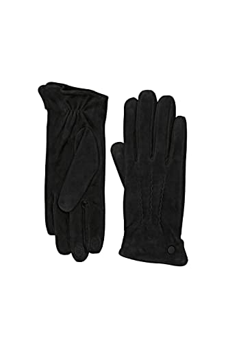 ESPRIT Damen 112EA1R318 Handschuh für besondere Anlässe, 001/BLACK, 7 ½ von edc by Esprit