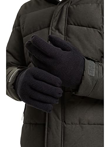 ESPRIT Herren 112EA2R301 Winter-Handschuhe, 001/BLACK, Normal von edc by Esprit