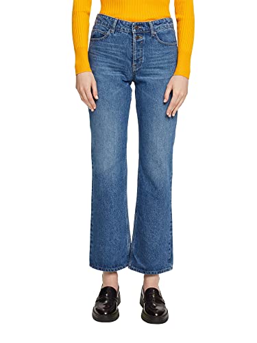 ESPRIT Damen 102EE1B325 Jeans, 902/BLUE MEDIUM WASH, 32/32 von ESPRIT