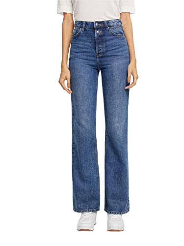 ESPRIT Damen 102EE1B327 Jeans, 902/BLUE MEDIUM WASH, 32/30 von ESPRIT