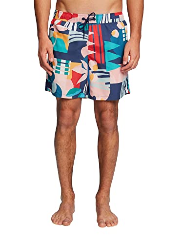 ESPRIT Herren Newport Bay Wov.shorts 42cm Badehose, Ink 3, L von ESPRIT