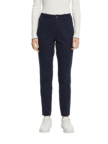 ESPRIT Damen 993ee1b403 Hose, 400/Navy, 32W / 30L EU von ESPRIT