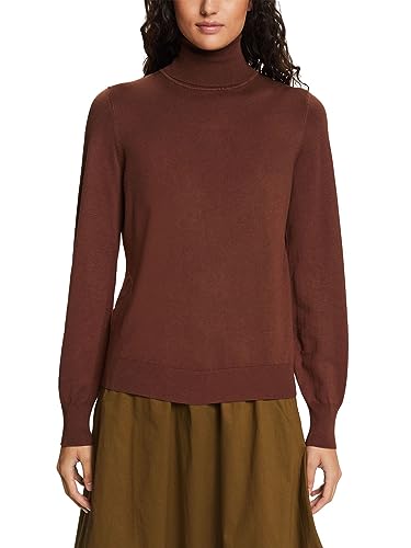 ESPRIT Damen 093EO1I318 Pullover, 210/BROWN, L von ESPRIT