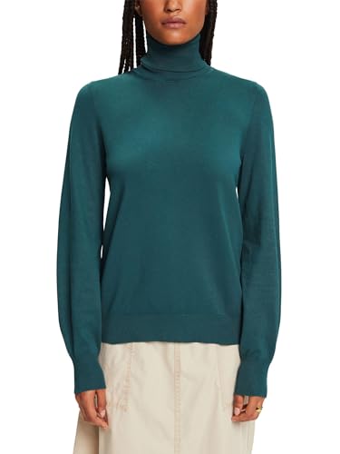 ESPRIT Damen 093EO1I318 Pullover, 305/EMERALD Green, XS von ESPRIT