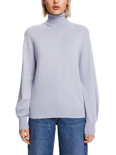 ESPRIT Damen 093EO1I318 Pullover, 445/LIGHT Blue Lavender, M von ESPRIT