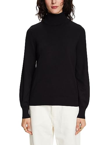 ESPRIT Basic-Rollkragenpullover, LENZING™ ECOVERO™ von ESPRIT