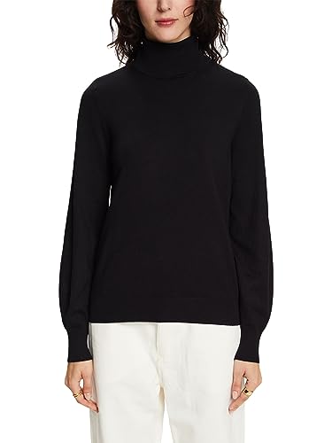 ESPRIT Damen 093EO1I318 Pullover, 001/BLACK, XS von ESPRIT