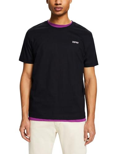 ESPRIT Baumwoll-T-Shirt mit Logo von ESPRIT