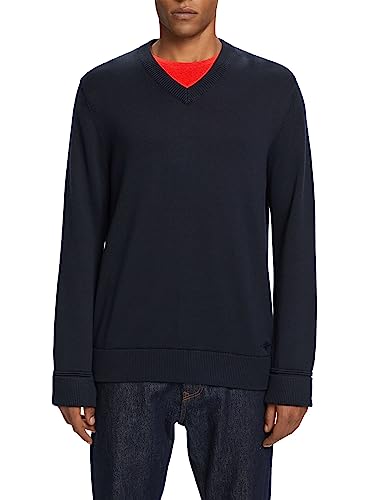 ESPRIT Baumwollpullover mit V-Ausschnitt von ESPRIT