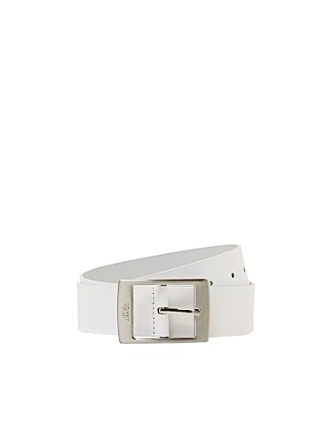 ESPRIT Damen 993EA1S314 Gürtel, 100/WHITE, 80 von ESPRIT