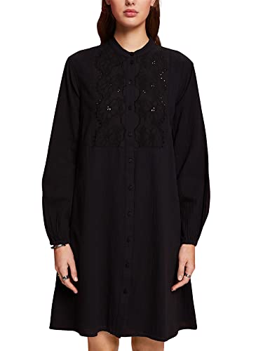 ESPRIT Damen 033ee1e322 Kleid, 001/Black, 34 von ESPRIT