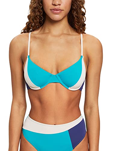 ESPRIT Damen La Jolla Beach Rcs Uw.bra Bikini, Teal Green, B EU von ESPRIT