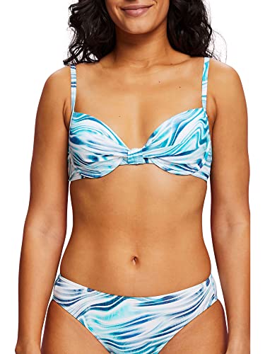 ESPRIT Damen Ombre Beach Rcs Pad.bra Bikini, Ink 3, D EU von ESPRIT