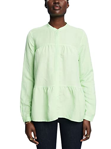 ESPRIT Damen 033ee1f303 Bluse, 320/Citrus Green, M von ESPRIT