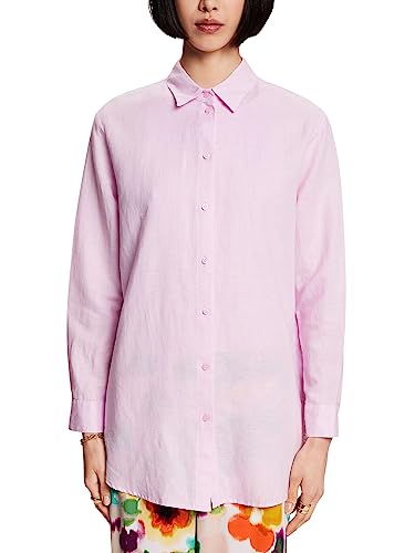 ESPRIT Damen 993EE1F301 Bluse, 670 / Rosa, XL von ESPRIT