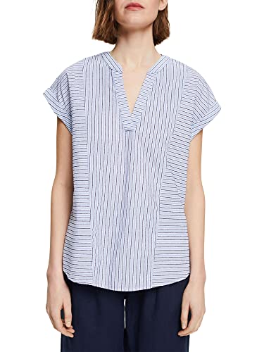 ESPRIT Damen 052EE1F324 Bluse, 112/OFF White 3, XS von ESPRIT