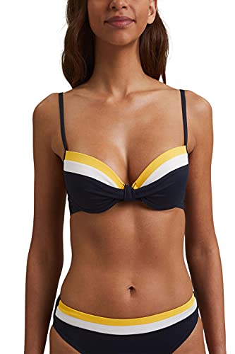 ESPRIT Damen 041EF1A340 Bikinioberteil, 401/NAVY 2, 36A von ESPRIT