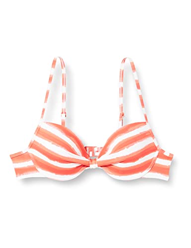 ESPRIT Damen Bikini Cabrillo Beach Rcs Pad.bra, Coral 3, A von ESPRIT