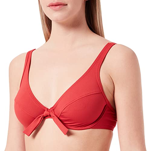 ESPRIT Bodywear Damen Hamptons Beach RCS uw.Bra Bikini, RED, 38C von ESPRIT