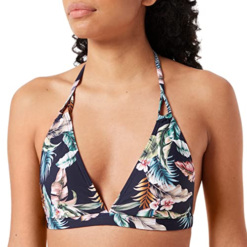 ESPRIT Recycelt: Neckholder mit Tropical-Print von ESPRIT