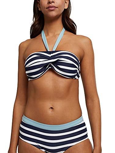 ESPRIT Damen Tampa Beach NYRpadded Bandeau Bikini, 401, 38 von ESPRIT