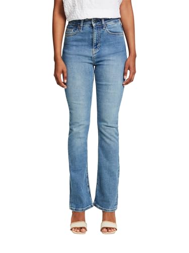 ESPRIT Bootcut-Stretchjeans mit hohem Bund von ESPRIT