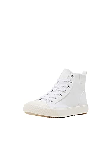 ESPRIT Damen Lace Up Bootie Sneaker, Weiß, 40 EU von ESPRIT