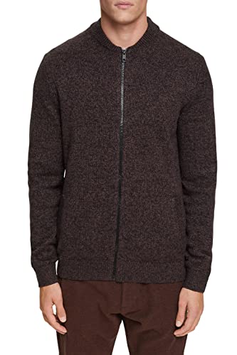 ESPRIT Herren 102EE2I304 Pullover, 204/DARK Brown 5, S von ESPRIT