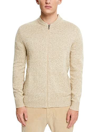 ESPRIT Herren 102EE2I304 Pullover, 254/KHAKI BEIGE 5, L von ESPRIT