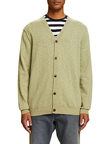 ESPRIT Herren 043EE2I308 Pullover, 330/LIGHT Green, S von ESPRIT