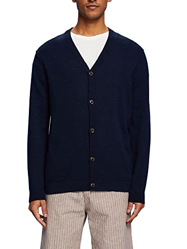 ESPRIT Herren 043EE2I308 Pullover, 400/NAVY, S von ESPRIT