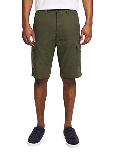 ESPRIT Herren 992ee2c303 Cargos, Dark Khaki, 32W EU von ESPRIT