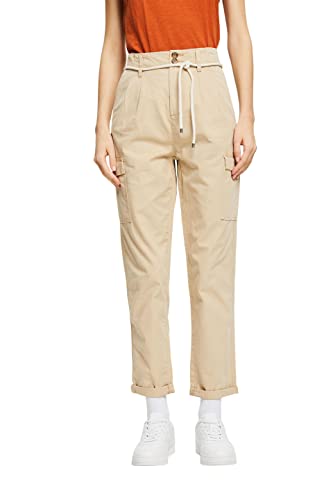 ESPRIT Damen 022EE1B311 Hose, 285/SAND, 38 von ESPRIT
