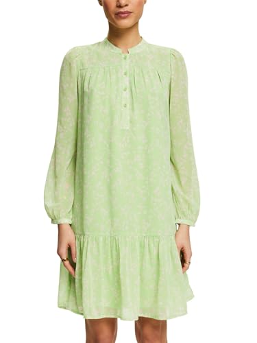 ESPRIT Damen 994ee1e304 Kleid, 333/Light Green 4, 36 von ESPRIT