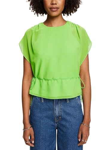 ESPRIT Damen 034ee1f327 Bluse, 320/Citrus Green, Small von ESPRIT