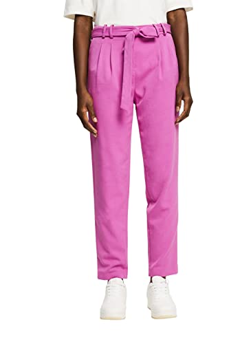 ESPRIT Damen 992ee1b302 Hose, Pink Fuchsia, 34 EU von ESPRIT