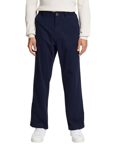 ESPRIT Herren 994ee2b304 Hose, Navy, 32W / 34L EU von ESPRIT