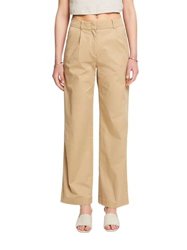 ESPRIT Damen 014EE1B309 Hose, 270/BEIGE, 38W x 32L von ESPRIT
